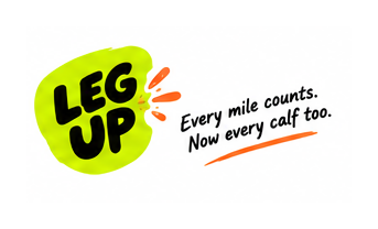 Leg Up · Every mile counts. Now every calf too.